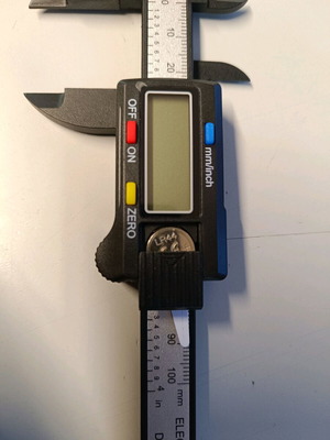 Ηλεκτρονικό παχύμετρο 150mm/100mm ολοκαίνουργιο με μπαταρία