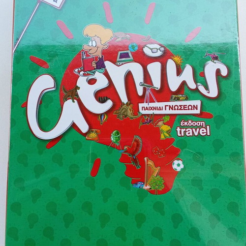 Genius Travel board game new, educational for kids 7+