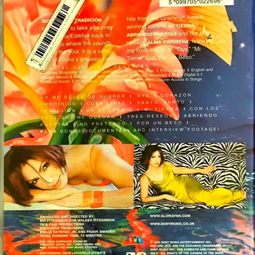 Gloria Estefan Que Siga La Tradicion DVD new, pop