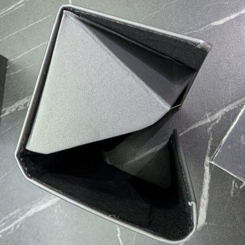 McLaren foldable sunglasses case new gray with card and box