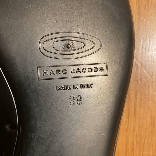 Marc Jacobs Jelly Mouse Flats size 38, black, like new