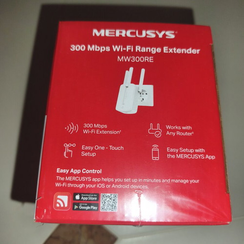 Mercusys Wi-Fi Range Extender MW300RE 300Mbps MIMO Ver. 4 new sealed