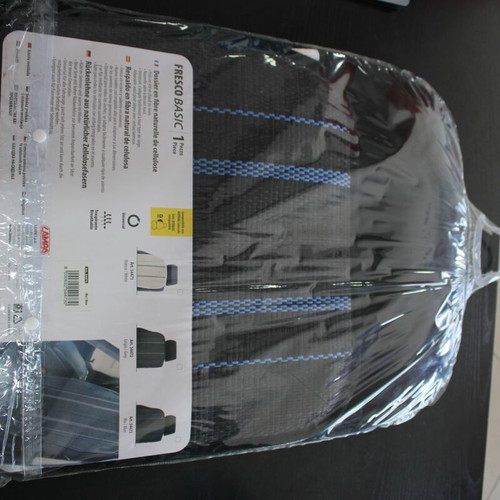 Lampa Platochair Fresco-Basic natural straw black/blue new