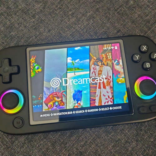 Anbernic RG40XX H handheld console like new, 4GB - 320GB storage