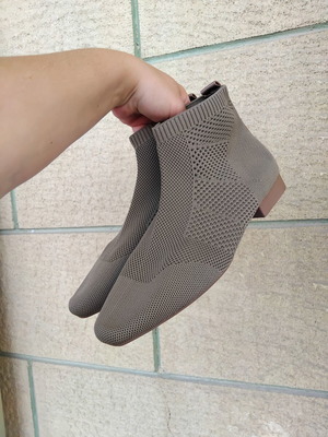 Ankle boots size 41 like new, beige and brown