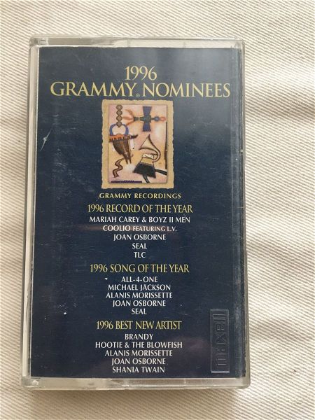  1996 GRAMMY NOMINEES kaseta