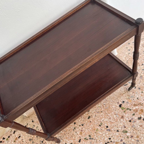Serving trolley table like new, solid wood