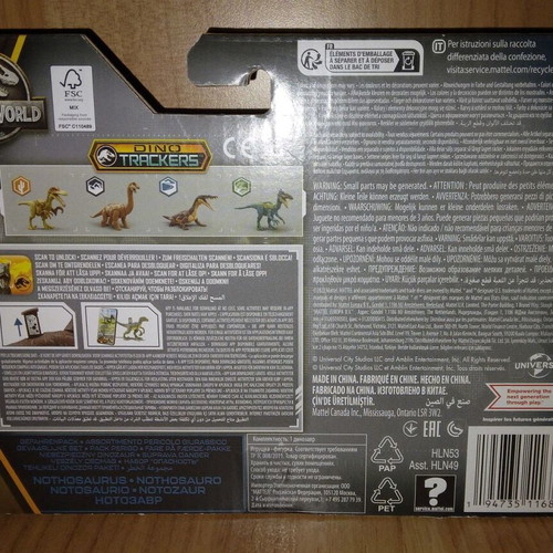 Jurassic World Dino Trackers Danger Pack Wave 1 Nothosaurus figure new