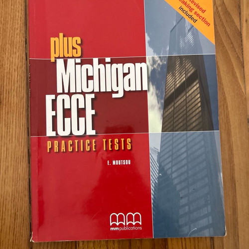 Plus Michigan ECCE Practice Tests used