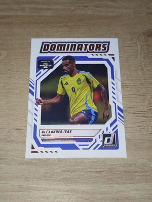 2025-26 Donruss Road to FIFA World Cup Dominators #12 Alexander Isak card like new