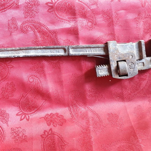 Elora No. 75-18 Stillson pipe wrench, 18 inch, forged steel