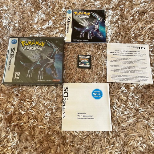 Κασέτα Πόκεμον Diamond για Nintendo DS σαν καινούργια με κουτί και manuals