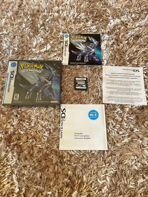 Κασέτα Πόκεμον Diamond για Nintendo DS σαν καινούργια με κουτί και manuals