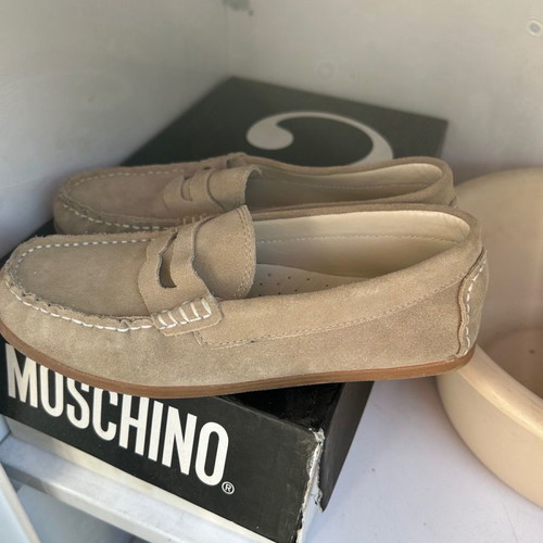 Boys' moccasins used, almost unworn, size 35