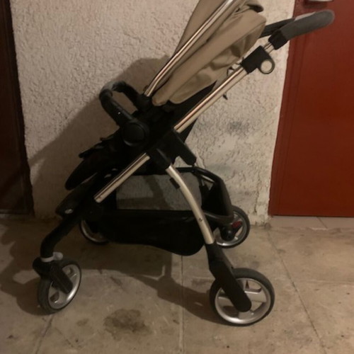 Silver Cross 2-in-1 stroller and carrycot used