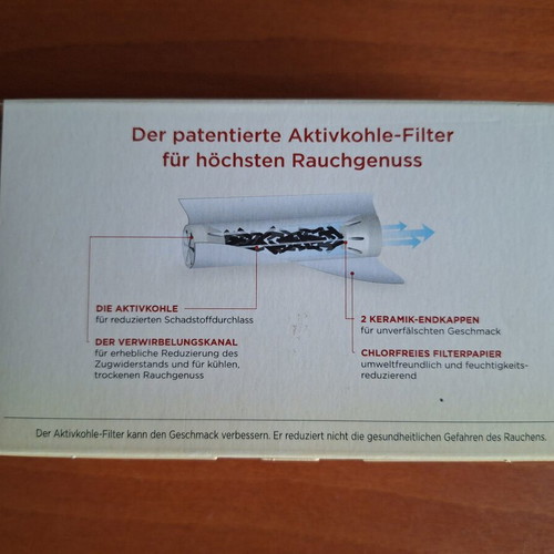 Pipe filters new, 2 packs of 9mm, total 400 pieces
