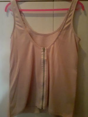 Women's top with pink sequins Pull & Bear, size Small
