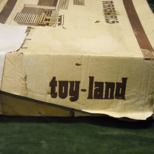 Fortress antique "FORT- MARSHALS" wooden new Greek made Toy-Land No742
