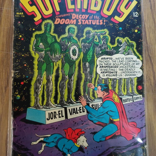 Superboy comic book 1949 used, English