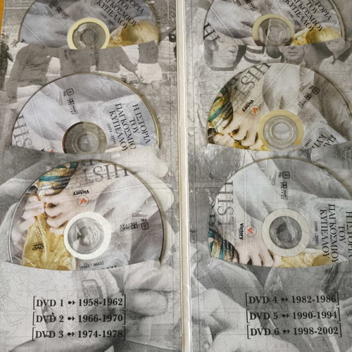 The History of the World Cup DVD set, 6 discs