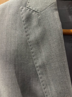 Massimo high-quality jacket new, gray, size L