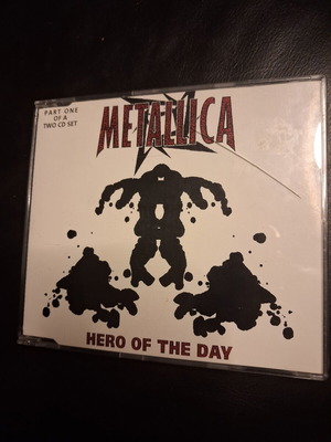 Metallica Hero of the Day CD single used, part one of two