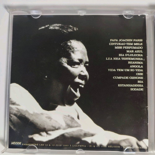 Cesaria Evora L'Olympia CD like new, jazz