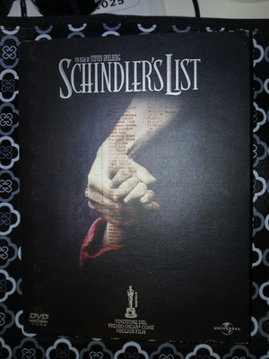 Schindler's List DVD box μεταχειρισμένο, υπότιτλοι αγγλικά και ιταλικά