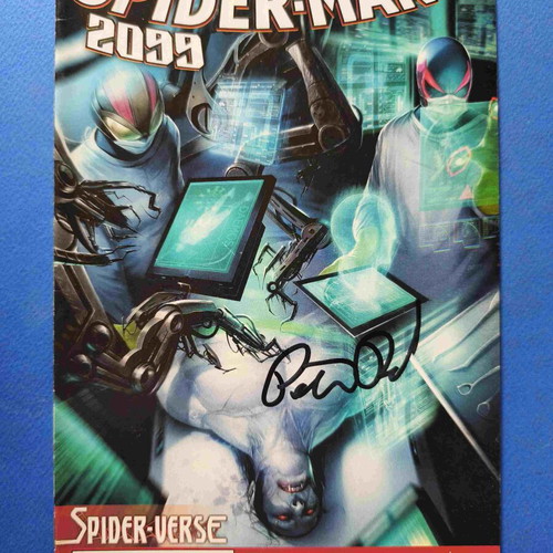 Spider-Man 2099 Vol 2 (2014) 7 comic book used, signed by Peter David