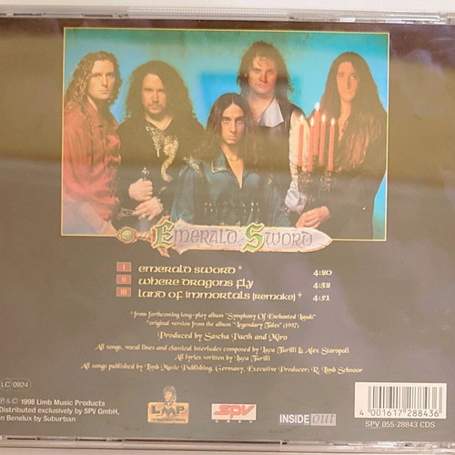 Rhapsody Emerald Sword CD single near mint