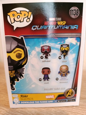 Funko Pop! Wasp Quanumania Marvel nom1138 καινούριο