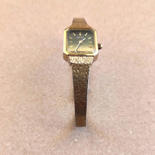 Seiko Vintage Women's Mechanical Wristwatch Gold Plated Model 11-3990 1979