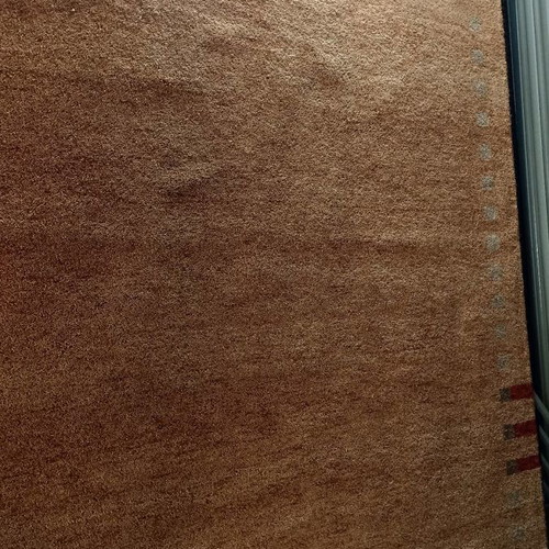 Handmade wool rug 2.00x3.00 new, India with terracotta and brown details