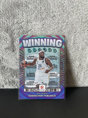 Guerschon Yabusele 2025-26 Panini Contenders Euroleague Winning Ticket like new