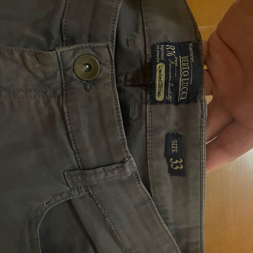 Berto Lucci brown pants new, size 33
