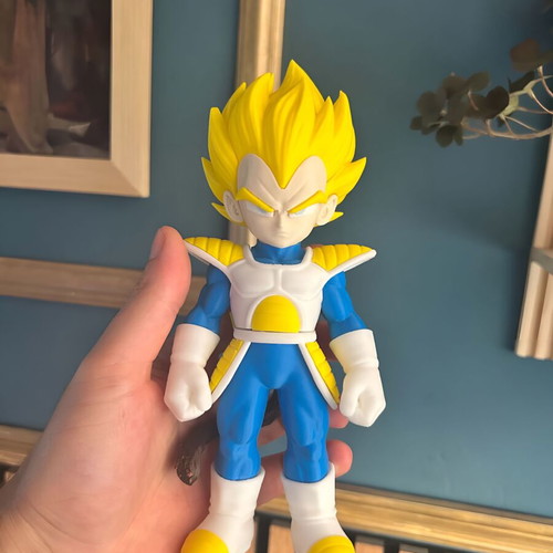 Vegeta Super Saiyan 3D Printed Figure new