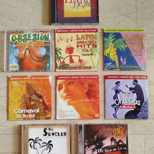 Latin CD used, pack of 9