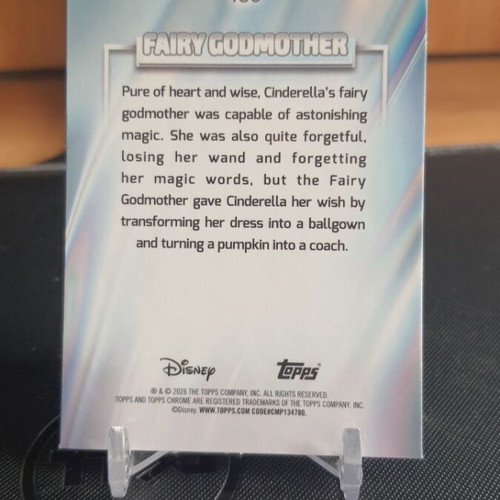 Topps Chrome Disney 2026 Fairy Godmother Base card