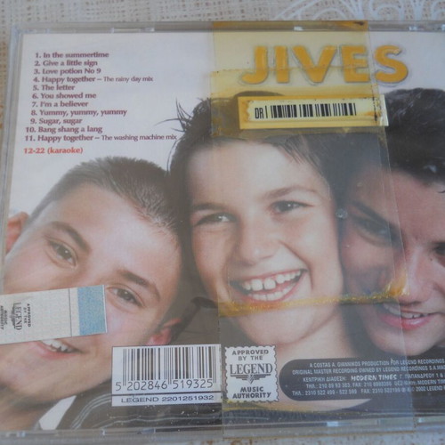 Jives CD new, pop children's album