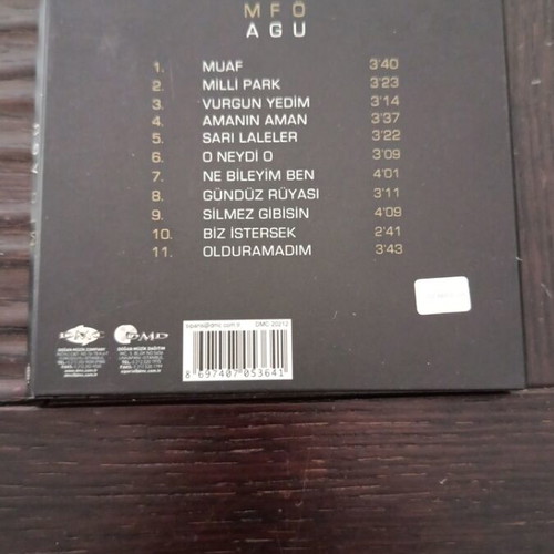 MFO Agu CD, Turkish rock-pop band, 2006