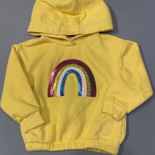 C&A sweatshirt for girl 4 years, like new, yellow