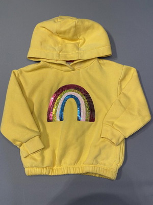 C&A sweatshirt for girl 4 years, like new, yellow