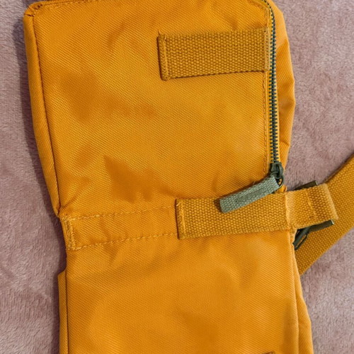 Attrattivo crossbody bag like new, orange and gray