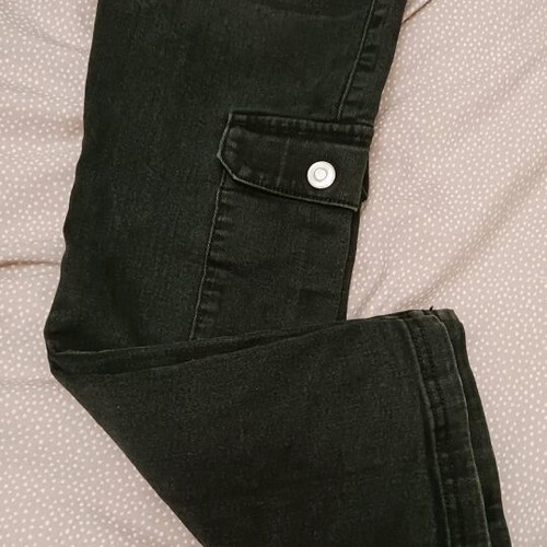 Girls' set size 10 jean pants and blouse like new
