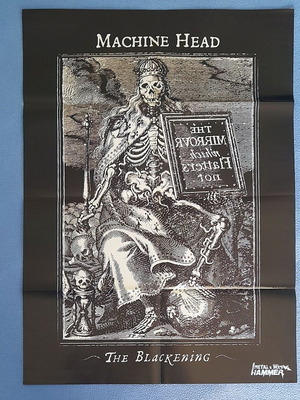 Machine Head & SOAD poster used, double-sided, Metal Hammer