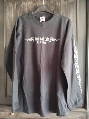 Hard Rock Cafe long-sleeve unisex t-shirt new, size S, black
