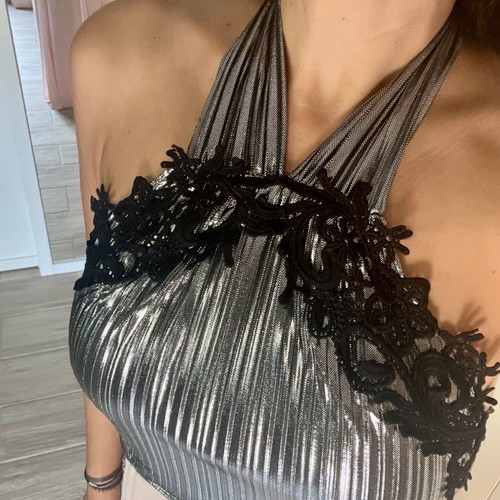 BSB maxi dress used, size M, multicolor