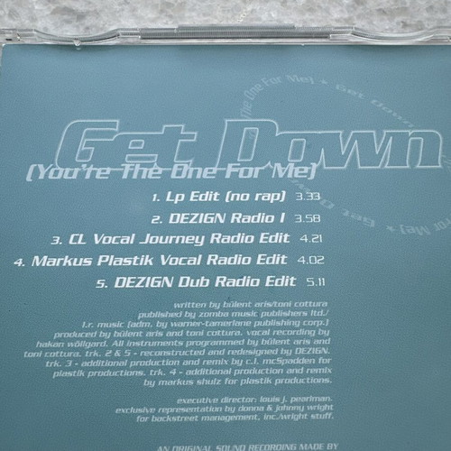 Backstreet Boys Get Down CD single like new, pop