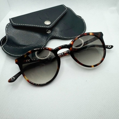 Tortoise sunglasses new, brown, 100% made in Italy