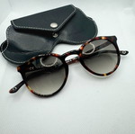 Tortoise sunglasses new, brown, 100% made in Italy